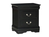 Louis Philip Black Nightstand - Ornate Home