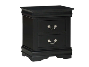Louis Philip Black Nightstand - Ornate Home