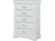 Louis Philip White Chest - Ornate Home