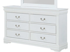 Louis Philip White Dresser - Ornate Home