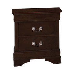 Louis Philippe Cappuccino 5pc Eastern King Panel Bedroom Set - Ornate Home