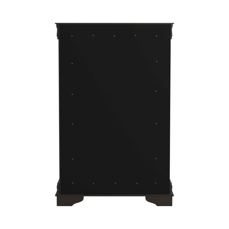 Louis Philippe Cappuccino Chest - Ornate Home