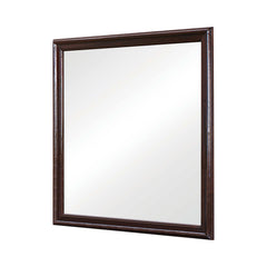 Louis Philippe Cappuccino Dresser Mirror - Ornate Home