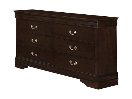 Louis Philippe Cappuccino Dresser - Ornate Home
