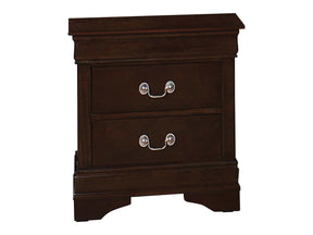 Louis Philippe Cappuccino Nightstand - Ornate Home
