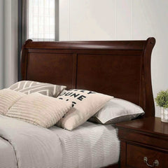 Louis Philippe Cherry E.King Bed - Ornate Home