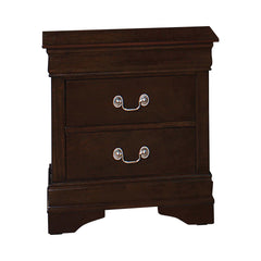 Louis Philippe Warm Brown 5pc Full Bedroom Set - Ornate Home