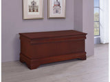 Louis Philippe Warm Brown Cedar Chest - Ornate Home