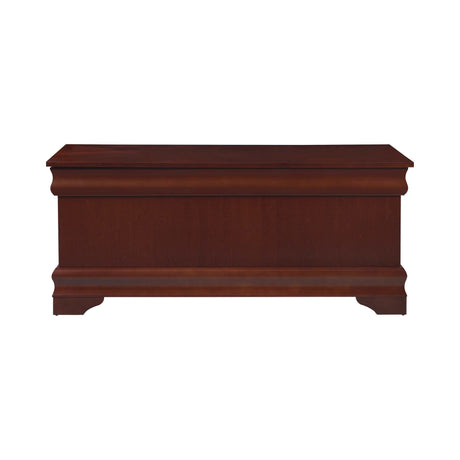 Louis Philippe Warm Brown Cedar Chest - Ornate Home