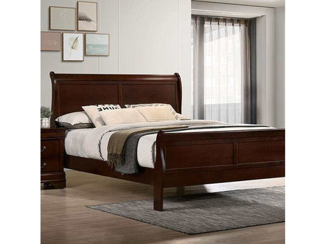 Louis philippe Cherry Twin Bed - Ornate Home