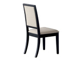 Louise Black & Cream Side Chairs (Set Of 2) - Ornate Home
