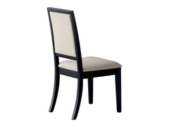 Louise Black & Cream Side Chairs (Set Of 2) - Ornate Home