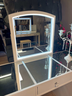 Louise White Vanity Set - Ornate Home