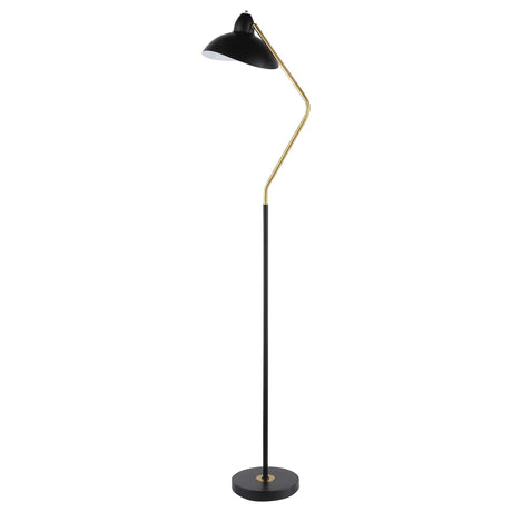 Lucien Black Floor Lamp - Ornate Home