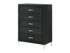 Lucinda Black Chest - Ornate Home