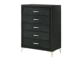 Lucinda Black Chest - Ornate Home