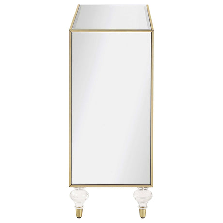 Lupin Mirror / Champagne Accent Cabinet - Ornate Home