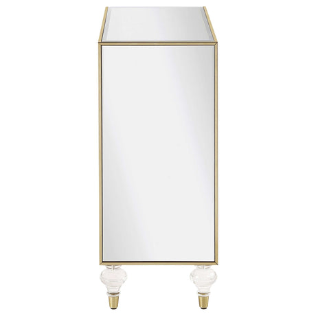 Lupin Mirror / Champagne Accent Cabinet - Ornate Home