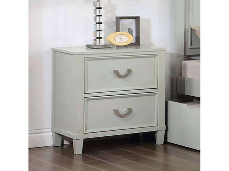 Lycorida Gray Nightstand - Ornate Home