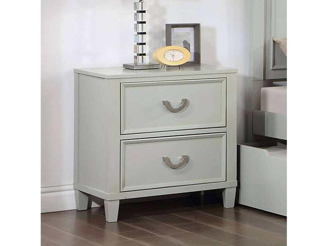 Lycorida Gray Nightstand - Ornate Home
