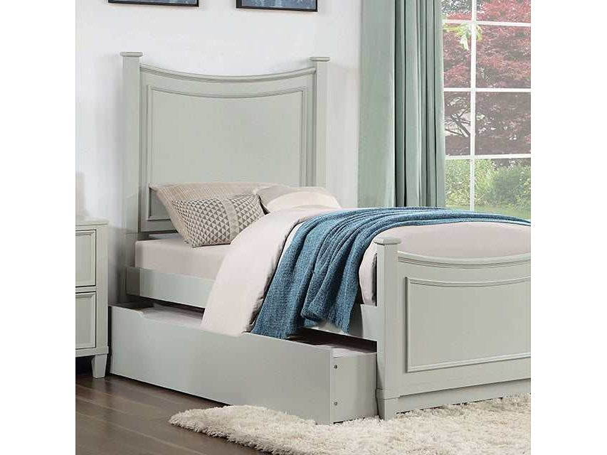 Lycorida Gray Twin Bed - Ornate Home