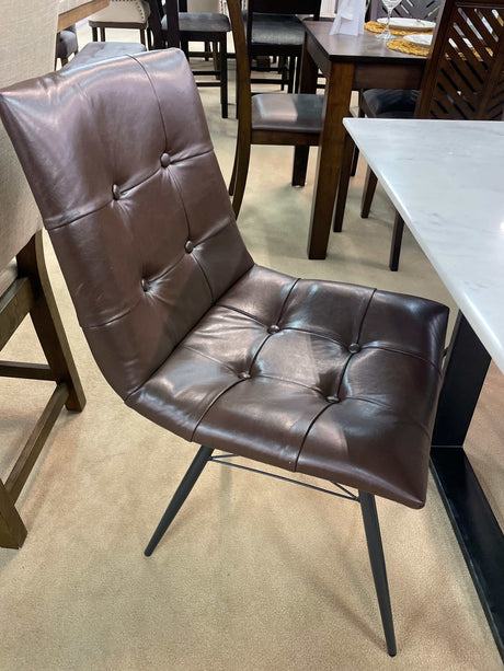 Lydia Brown Side Chairs (Set of 4) - Ornate Home