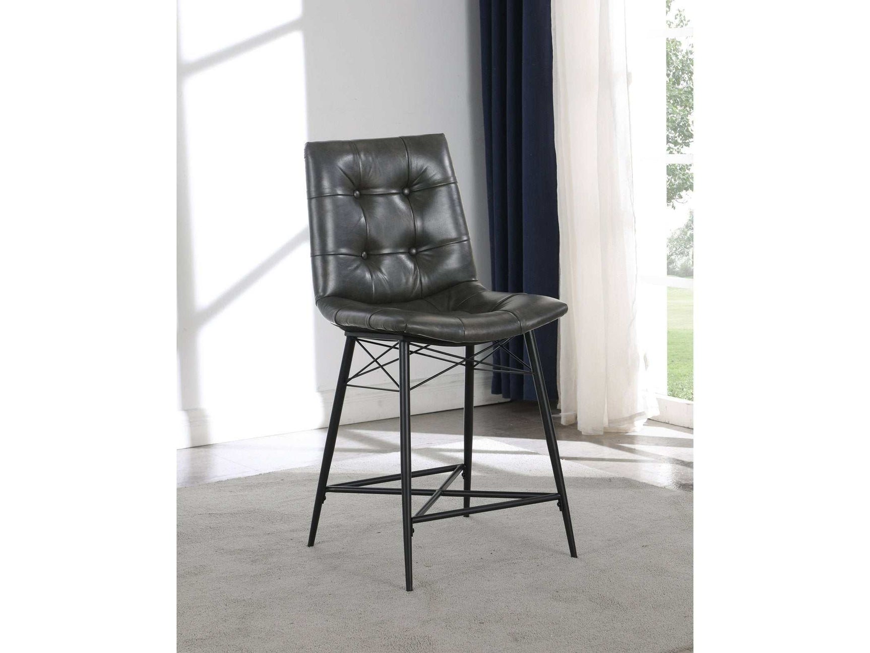 Lydia Counter Height Stools (Set Of 2) - Ornate Home