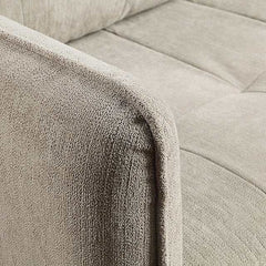 Lynda Light Gray Loveseat w/ Pillows - Ornate Home