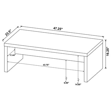 Lynette Mango Coffee Table - Ornate Home