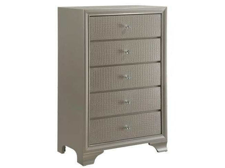 Lyssa Champagne Chest - Ornate Home