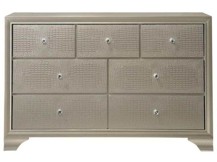 Lyssa Champagne Dresser - Ornate Home