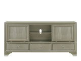 Lyssa Champagne TV Stand - Ornate Home