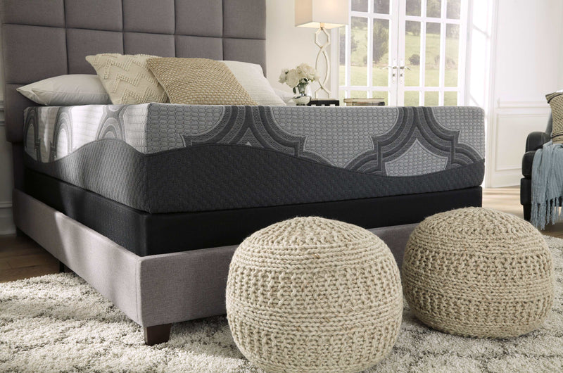 1100 Series Gray Twin XL Firm Mattress - Ornate Home