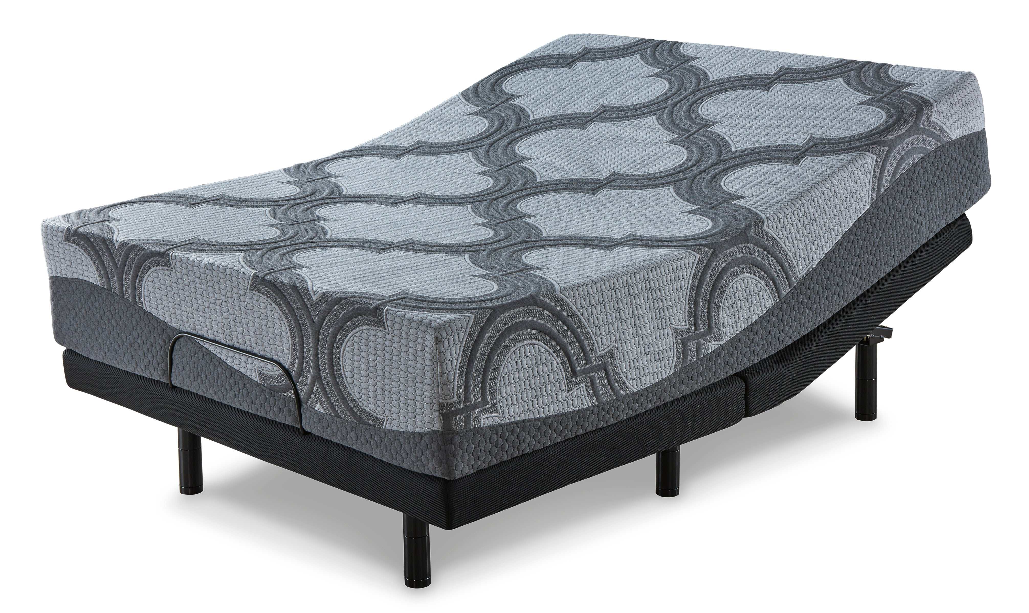 1100 Series Gray Twin XL Firm Mattress - Ornate Home