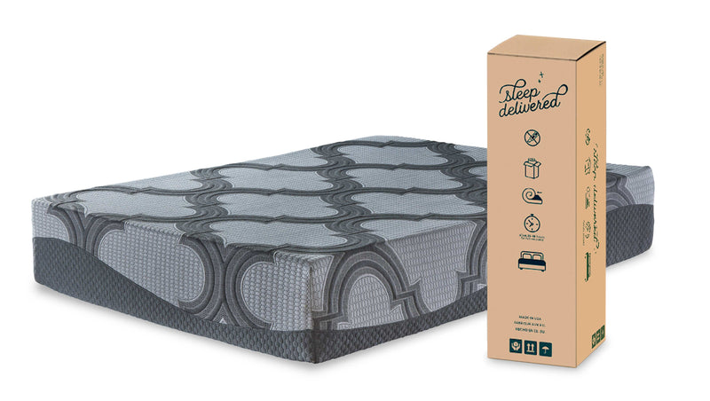 1100 Series Gray King Firm Mattress - Ornate Home