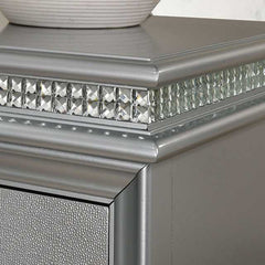 Maddie Silver California King Bed - Ornate Home