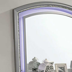Maddie Silver California King Bed - Ornate Home