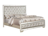 Madison Beige Full Upholstered Bed - Ornate Home