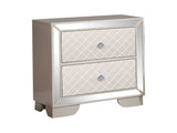 Madison Beige Nightstand - Ornate Home