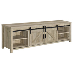 Madra Antique Pine 79" Tv Stand - Ornate Home