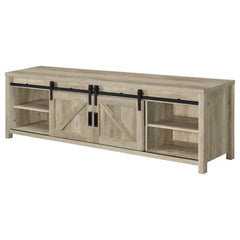 Madra Antique Pine 79" Tv Stand - Ornate Home