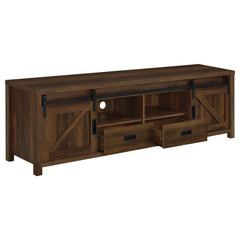 Madra Dark Pine 79" Tv Stand - Ornate Home