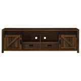Madra Dark Pine 79" Tv Stand - Ornate Home