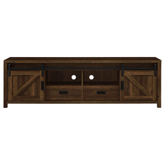 Madra Dark Pine 79" Tv Stand - Ornate Home