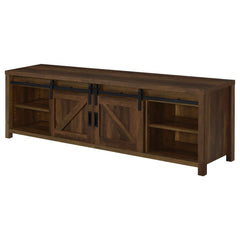 Madra Dark Pine 79" Tv Stand - Ornate Home