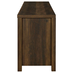 Madra Dark Pine 79" Tv Stand - Ornate Home