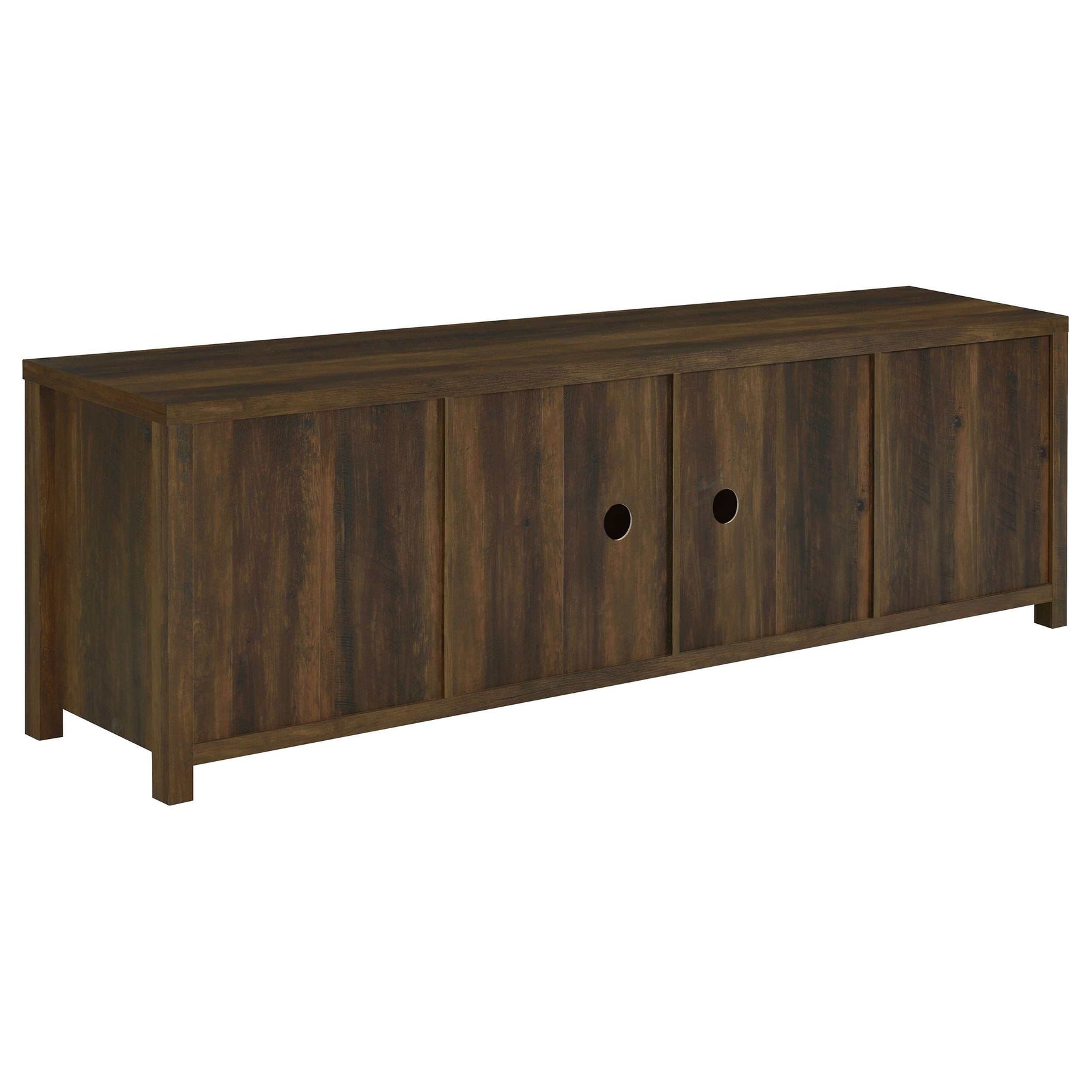 Madra Dark Pine 79" Tv Stand - Ornate Home