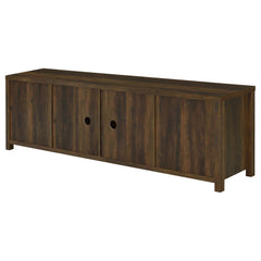 Madra Dark Pine 79" Tv Stand - Ornate Home