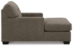 Mahoney Chocolate Chaise - Ornate Home