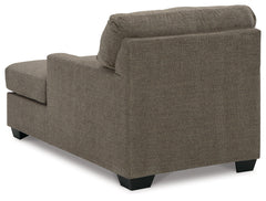 Mahoney Chocolate Chaise - Ornate Home